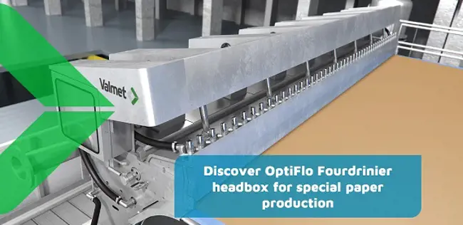 Valmet OptiFlo Fourdrinier Headbox - Transforming machine performance