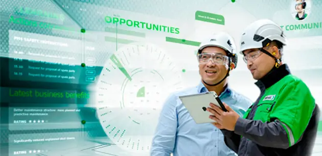 Collaborate through Valmet Customer Portal