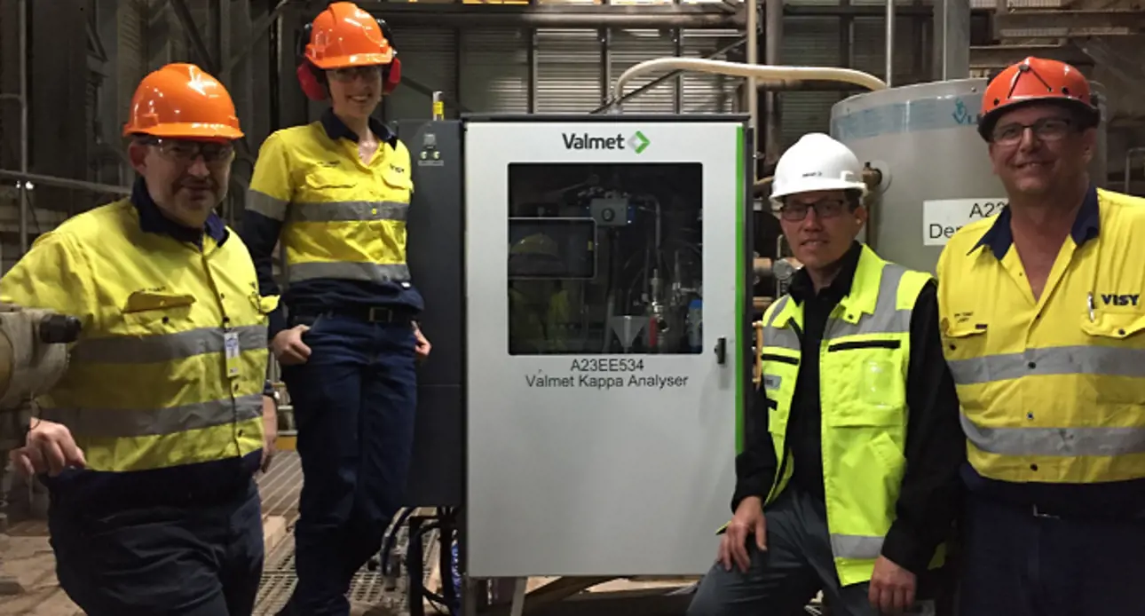 Visy Tumut ensures the highest pulp quality with Valmet Kappa Analyzer