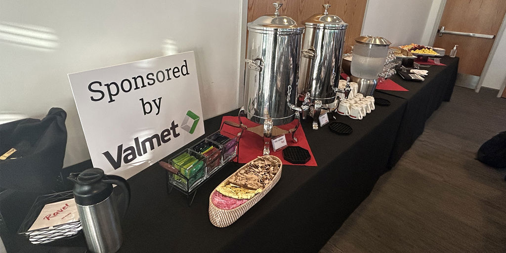 Valmet Sponsors breakfast