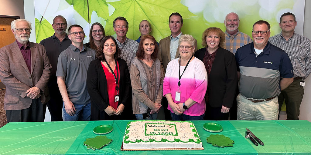 Recognizing colleagues for their milestone service achievements