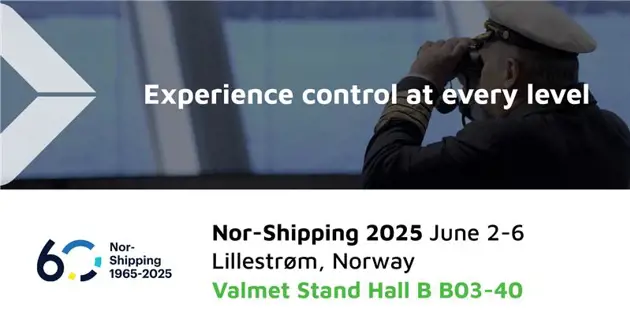 Valmet will be at Nor-Shipping 2025, showcase latest technology on automation solutions. 