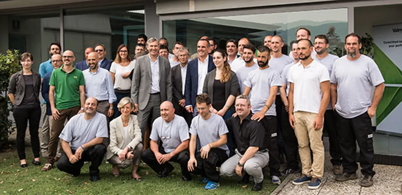 Inauguration of Valmet's new site, Valmet Pescia