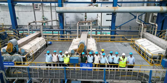 JK Paper fiberline and lime kiln relocation project